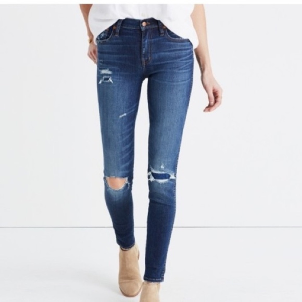 MADEWELL 9” HIGH RISE SKINNY SKINNY
